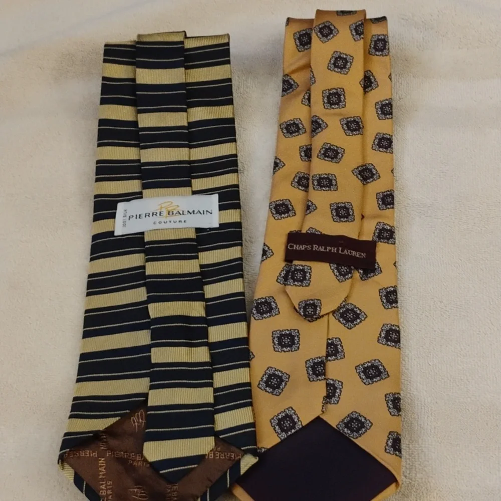 Lauren & Balmain Ties!